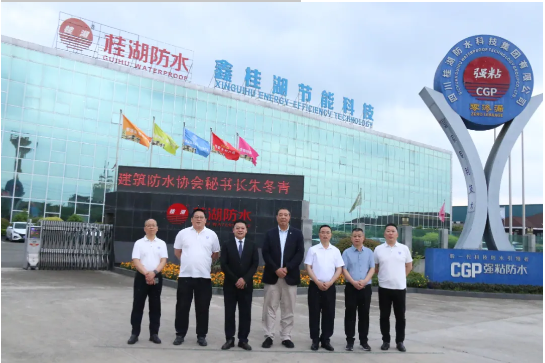 中國建筑防水協(xié)會(huì)秘書長朱冬青調(diào)研桂湖防水集團(tuán)，共話防水行業(yè)發(fā)展新機(jī)遇